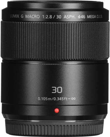 Panasonic Lumix G Macro 30mm F/2.8 Mega O.I.S (H-HS030) - CeX (UK